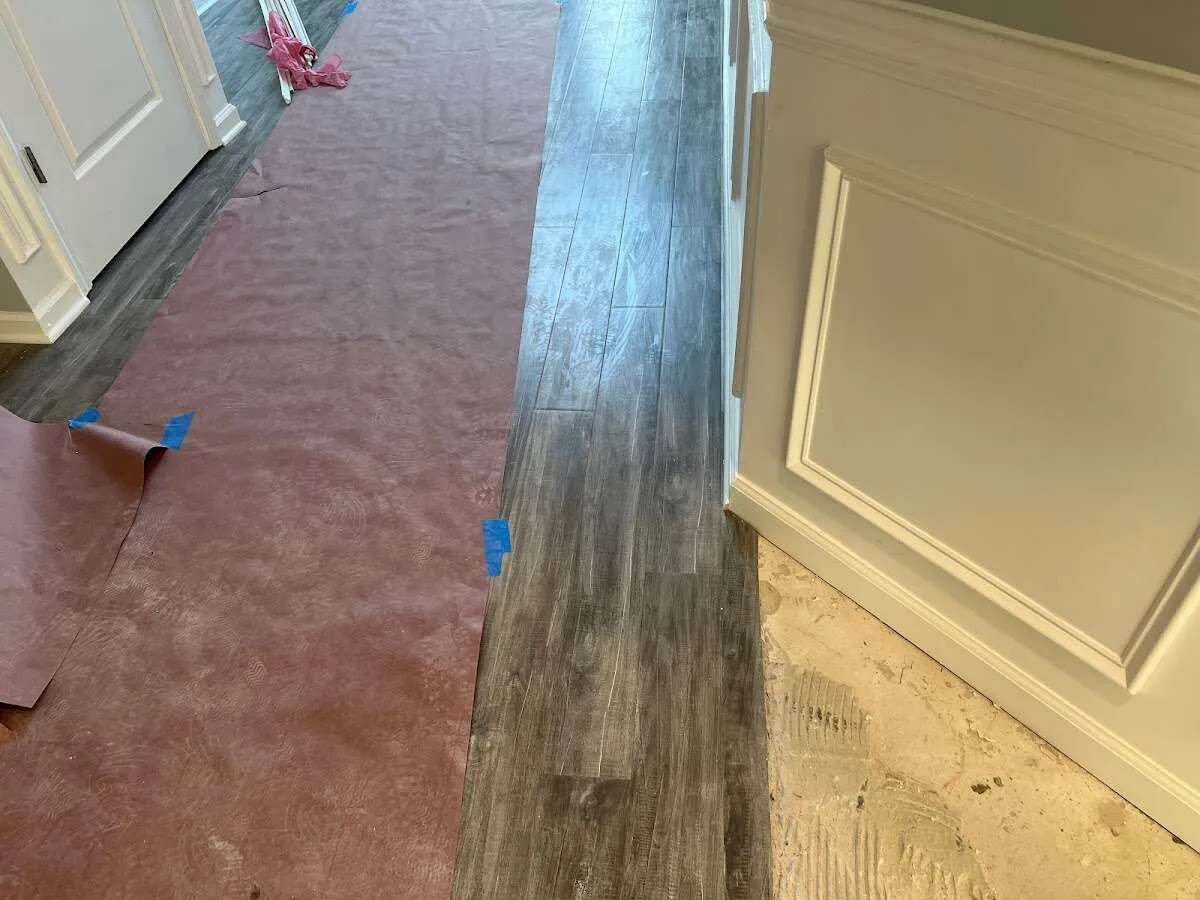 Completed marble shower restoration in Newtown